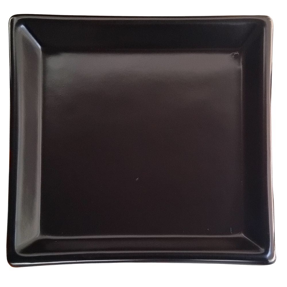 Plato Base para macetas de Fibra de vidrio Modelo Cuadrado 22cm 