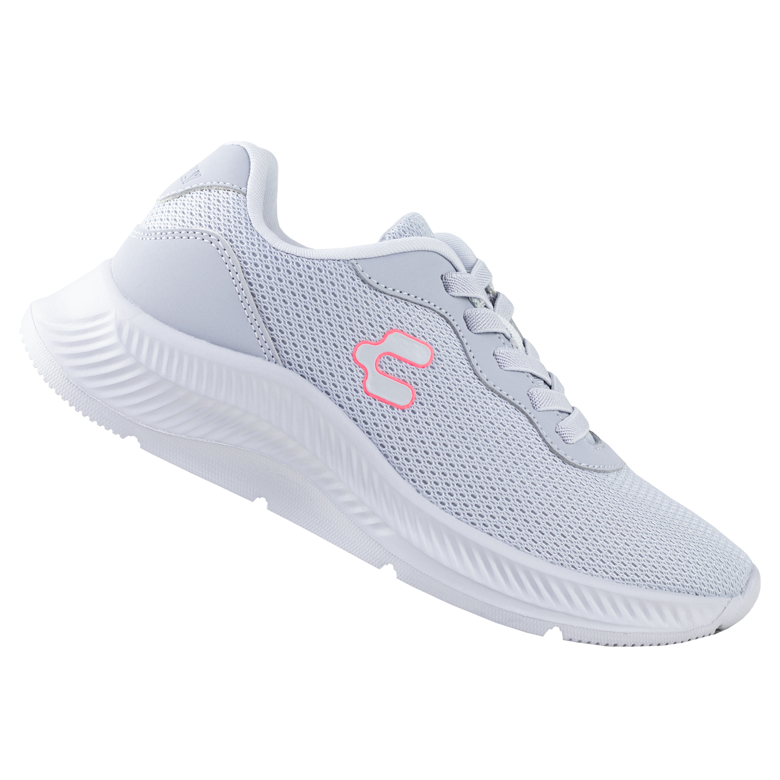 Tenis Charly Deportivo Dama Para Correr 1059229 Gris Origina
