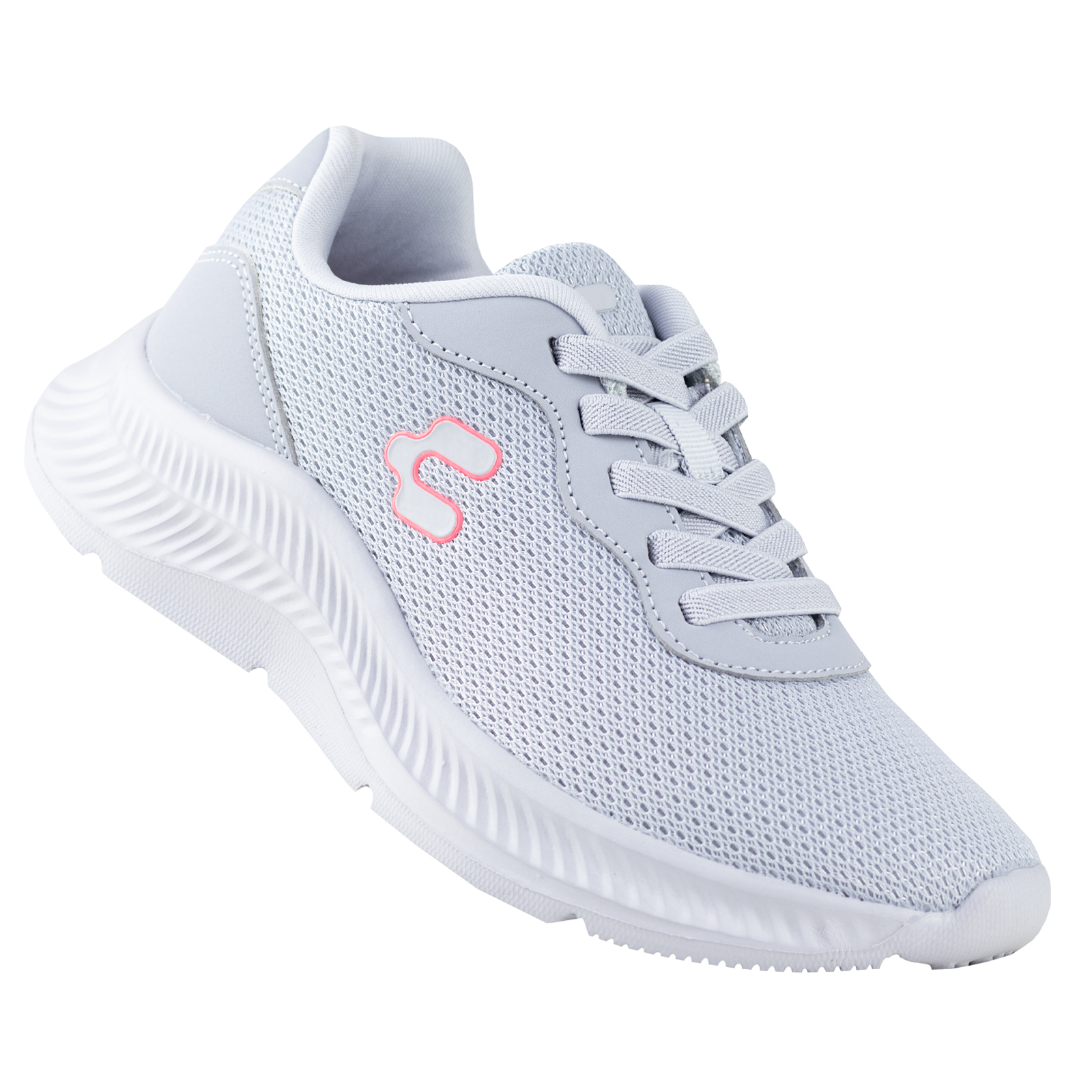Tenis Charly Deportivo Dama Para Correr 1059229 Gris Origina