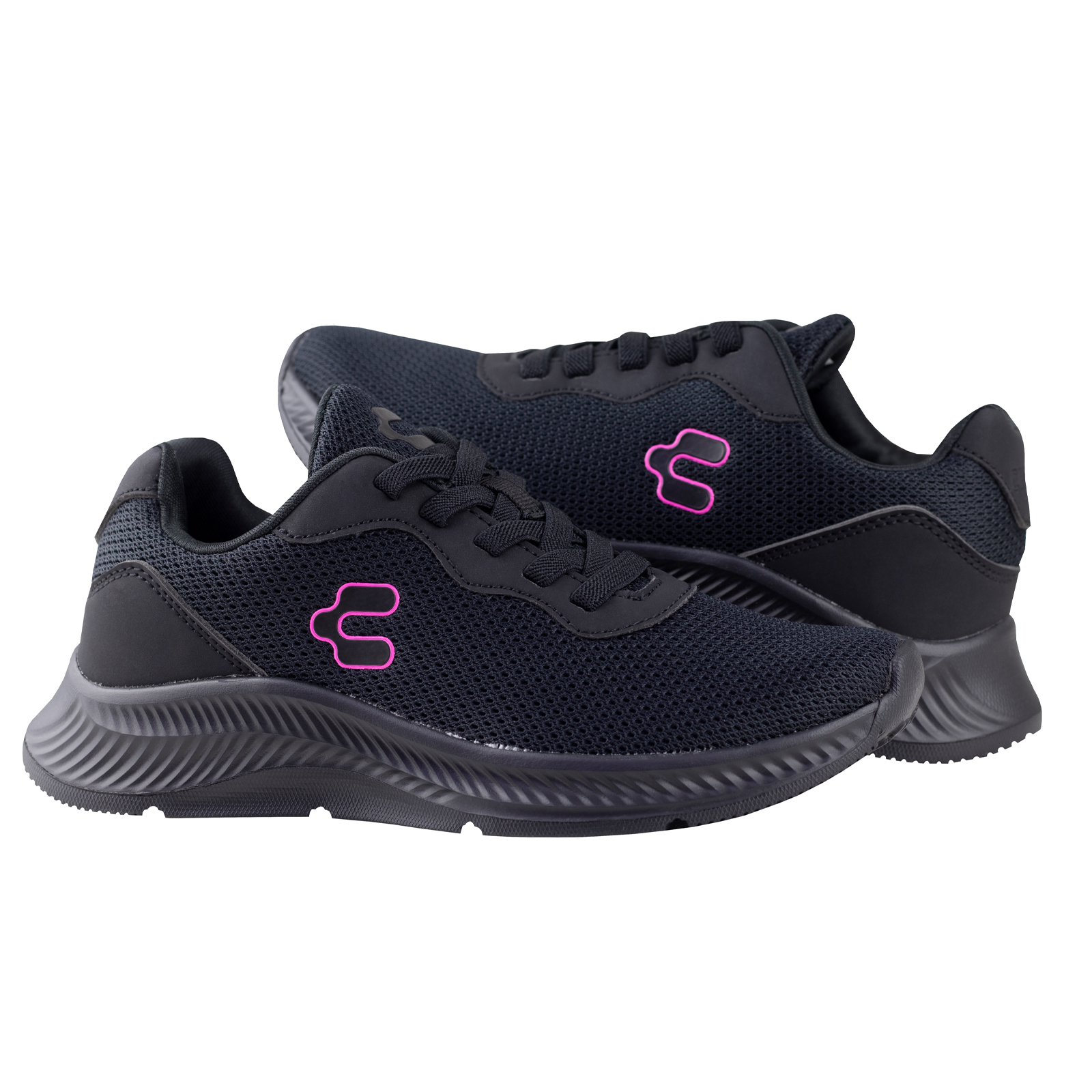 Tenis Charly Dama Running Negro 1059229 Suela Eva Originales