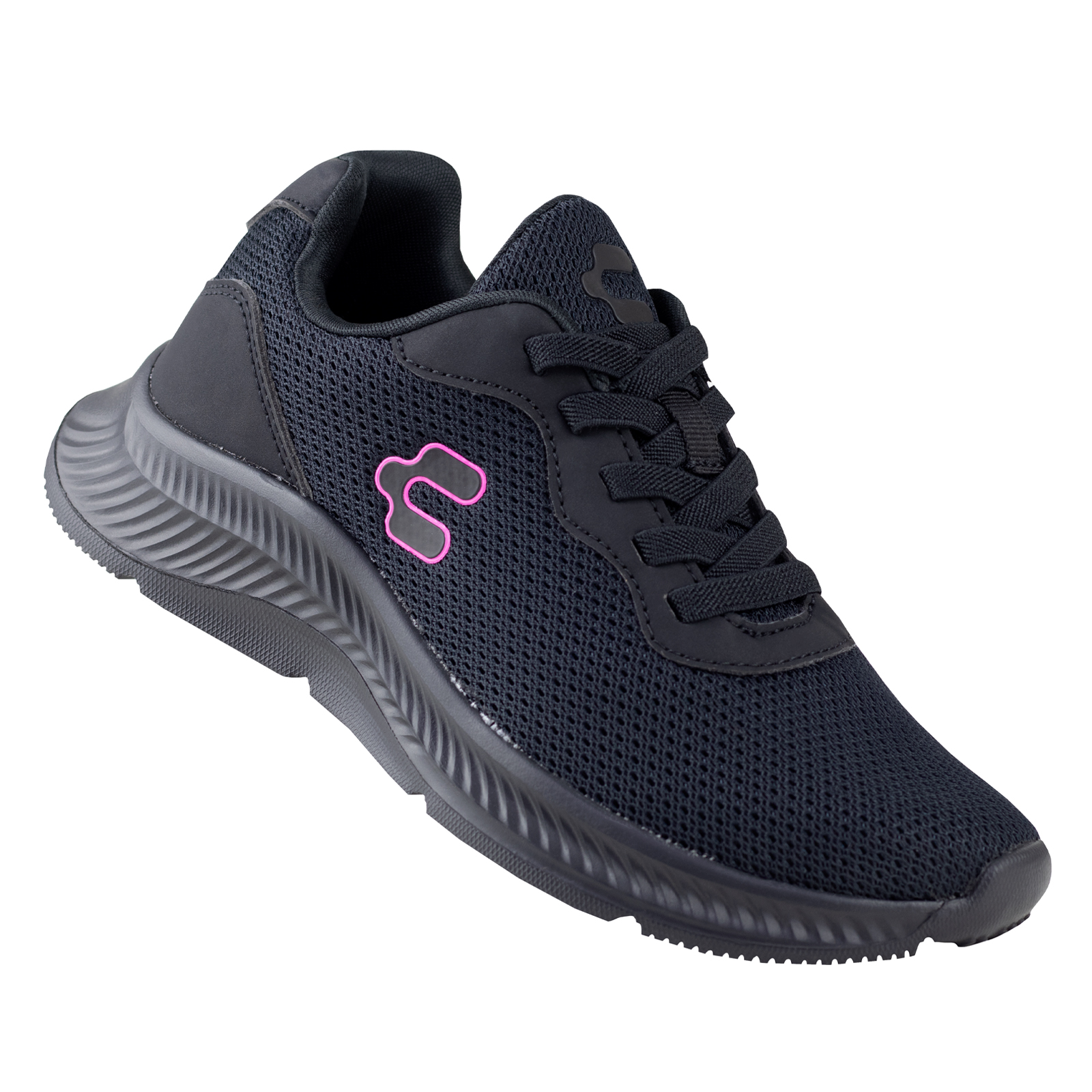 Tenis Charly Dama Running Negro 1059229 Suela Eva Originales