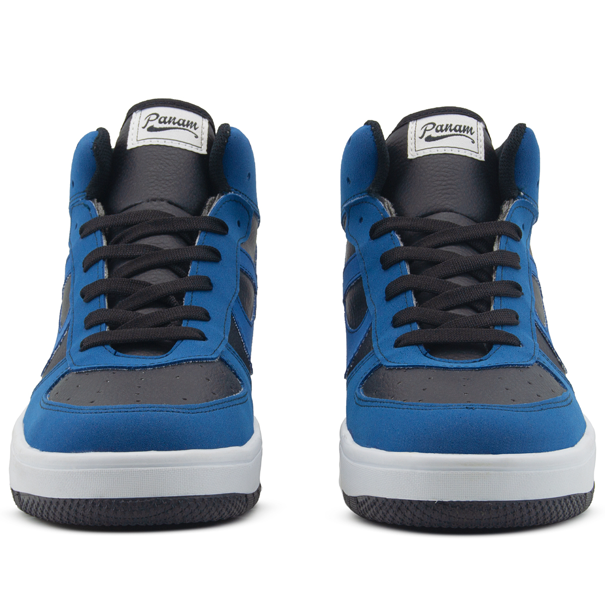 Panam Tenis Urbano para Caballero Bota Negro Azul 26-29