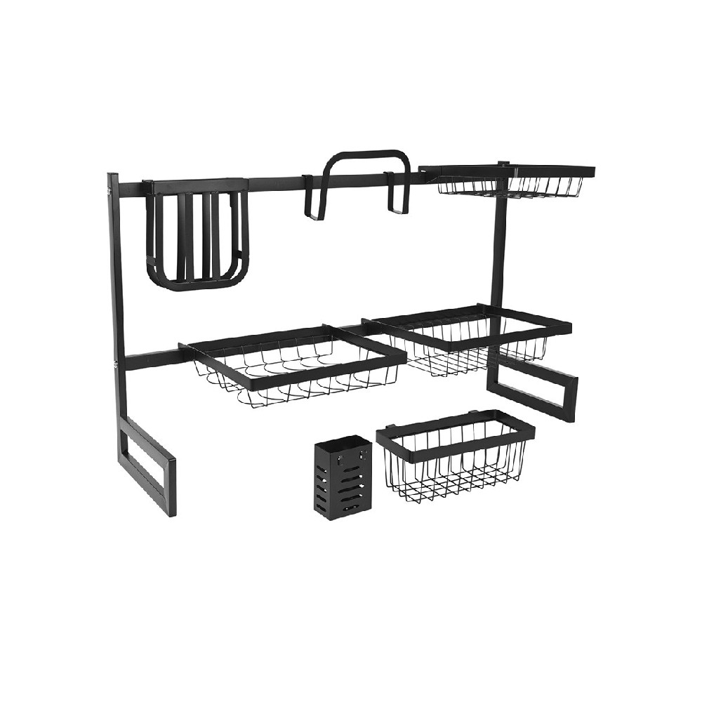 Escurridor De Trastes 2 Niveles Sobre Tarja Grande Cocina