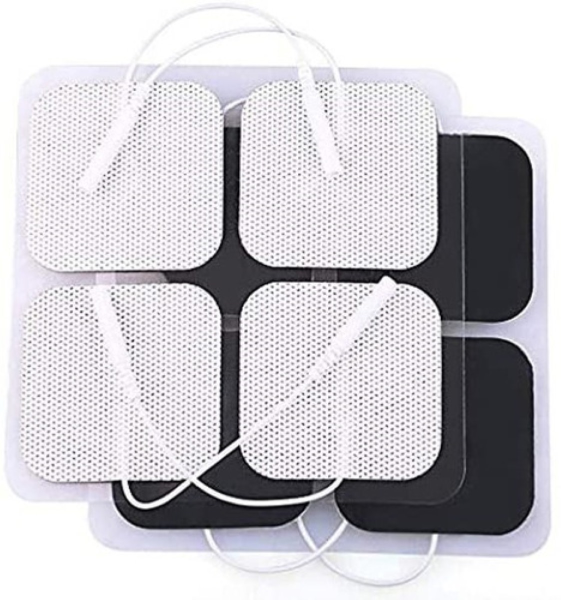 12 Electrodos Parches Para Electroestimulador 5x5 cm