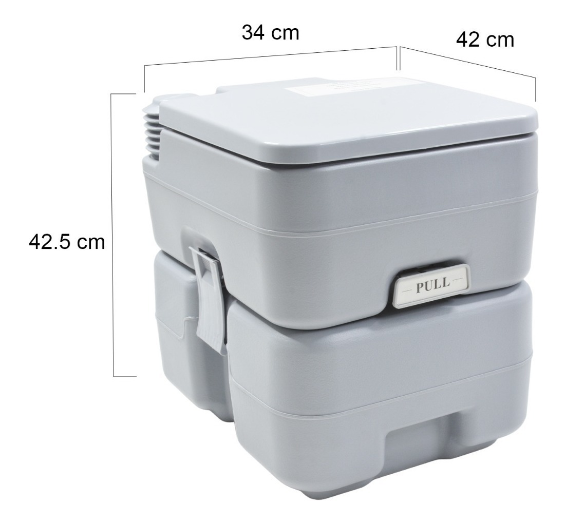 Baño Portatil Inodoro Sanitario Escusado WC 20 Litros