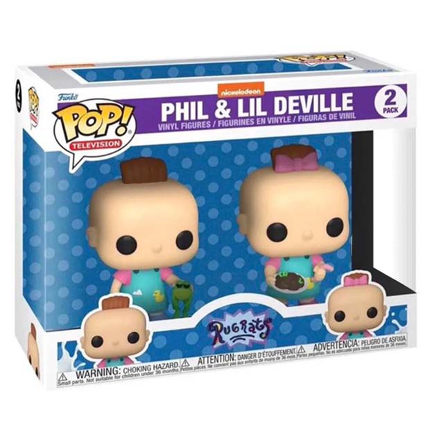 Funko Pop Rugrats Aventuras en pañales - Phily y Lily 2 Pack Exclusivo