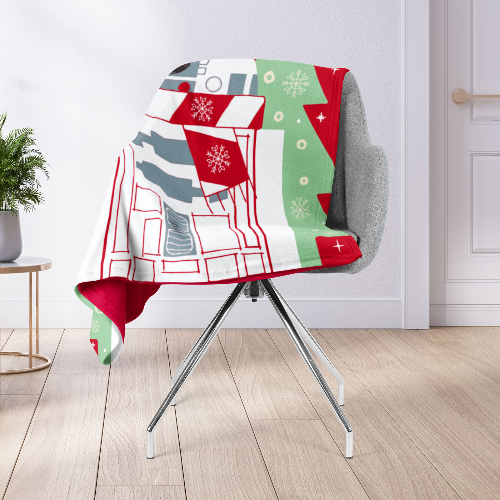 Cobertor Frazada Star Wars Christmas