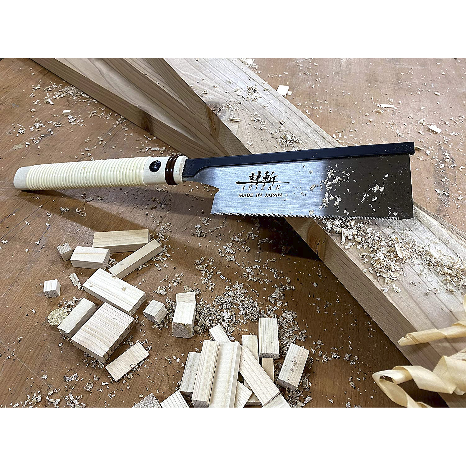 Suizan Serrucho Japonés Ryoba 210mm Doble Filo Carpintería