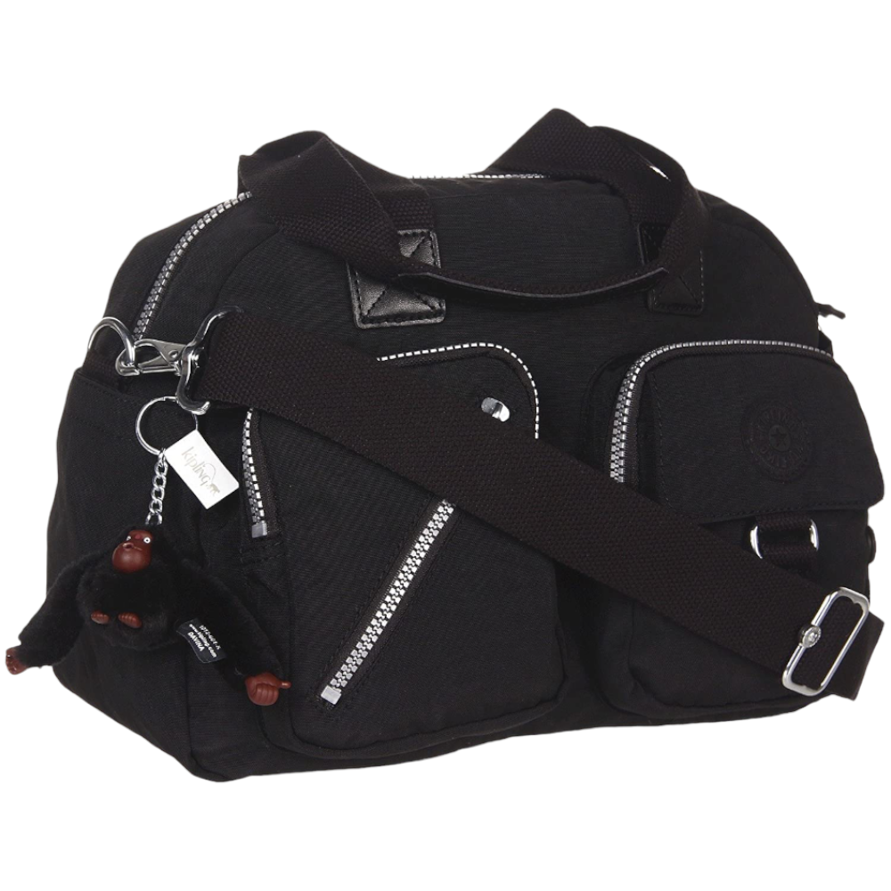 Bolsa bandolera Kipling Negra mediana