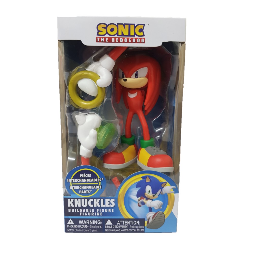 Figura Armable Sonic The Hedgehog 4 Pulgadas - KNUCKLES