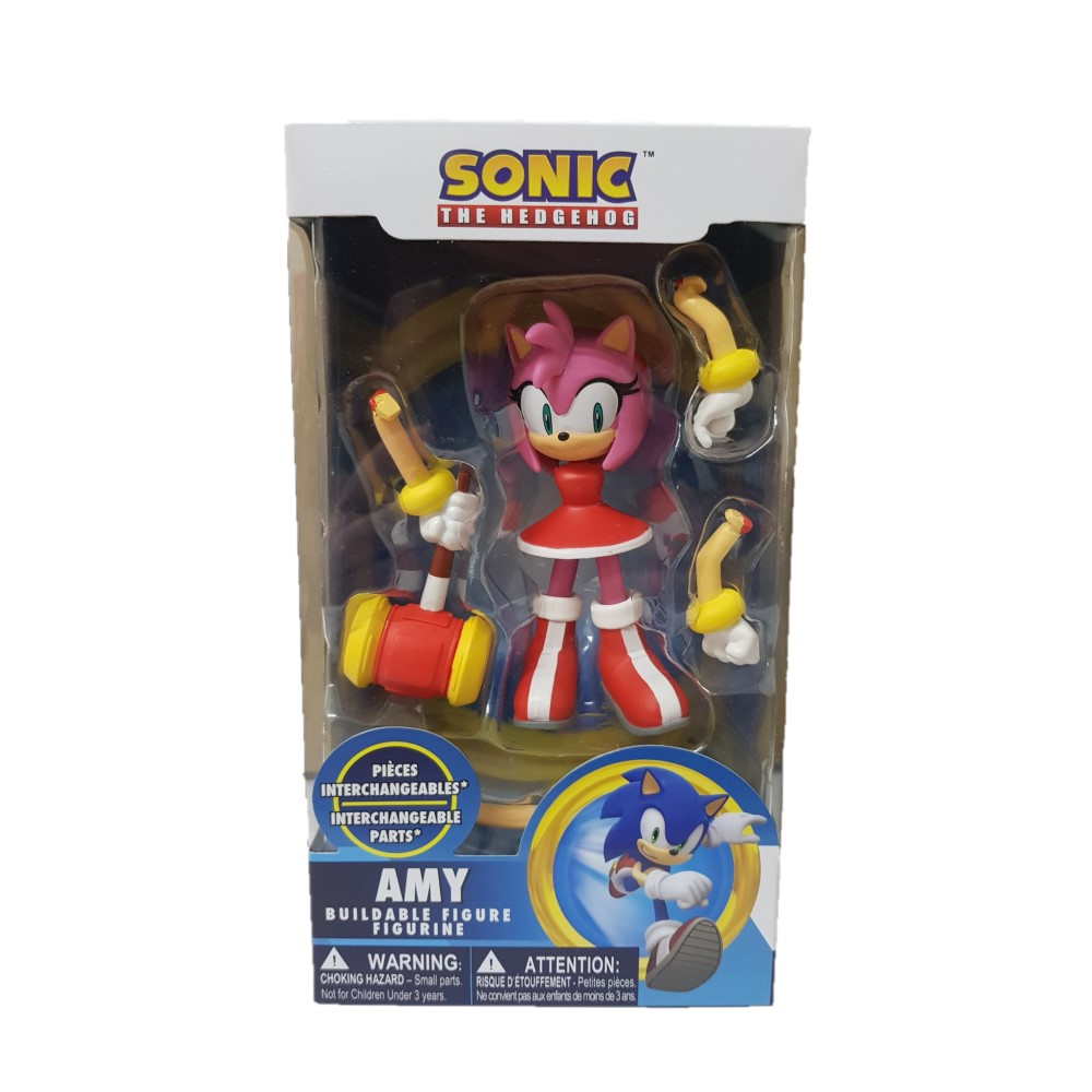 Figura Armable Sonic The Hedgehog 4 Pulgadas - AMY ROSE