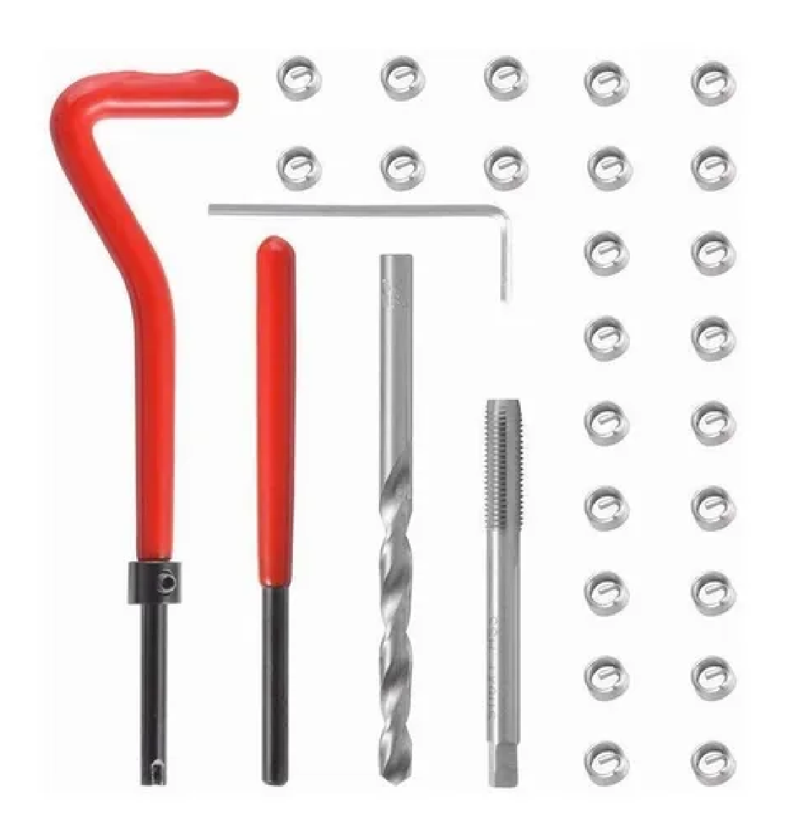 Kit De Inserto De Reparacion De Rosca Métrica M8 