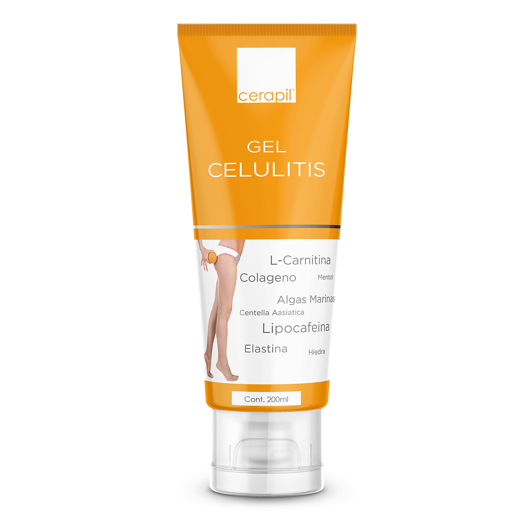 Gel Anti-celulitis Reafirmante Cerapil con Colágeno y Elastina