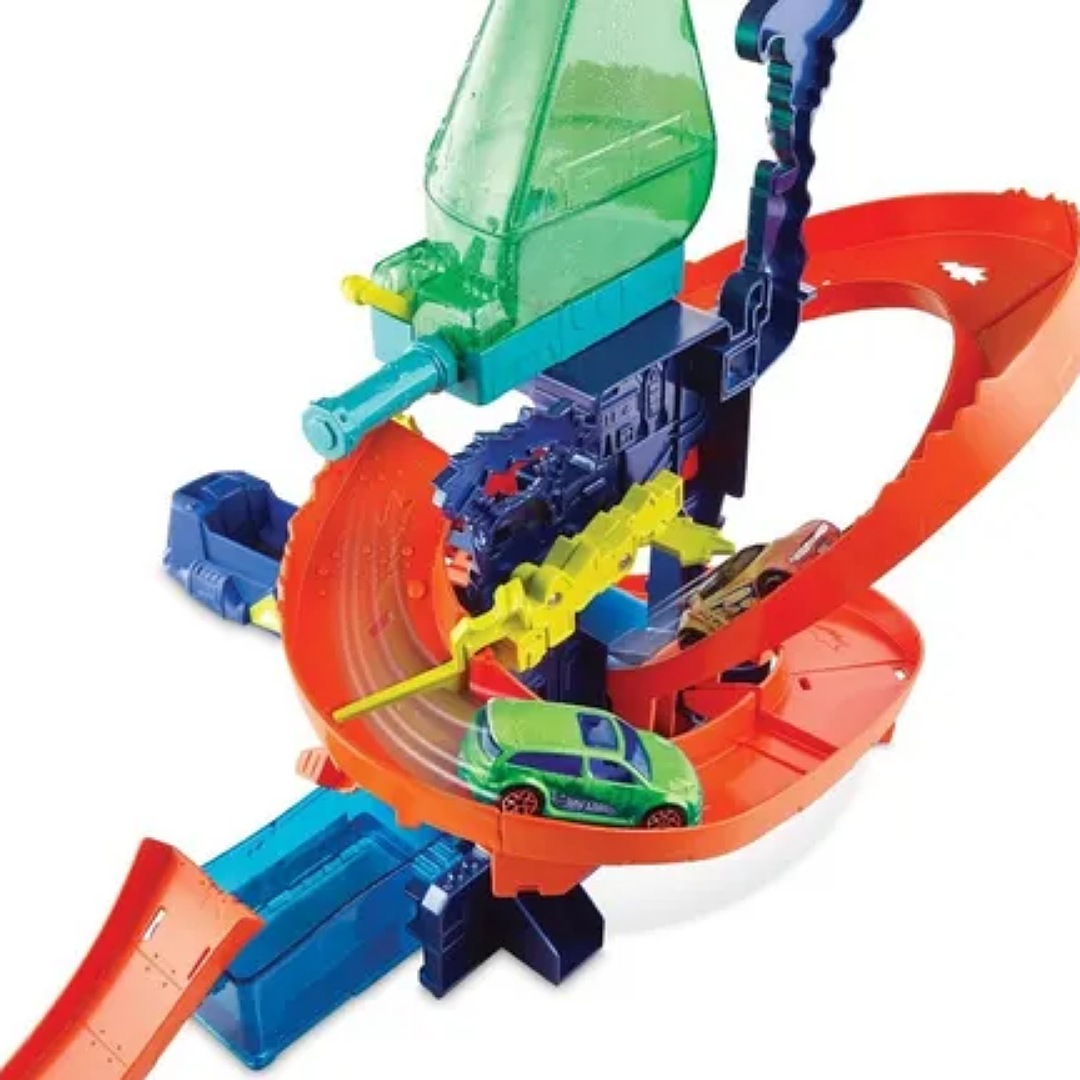 Pista De Juguete Hot Wheels Shifters Laboratorio Científico