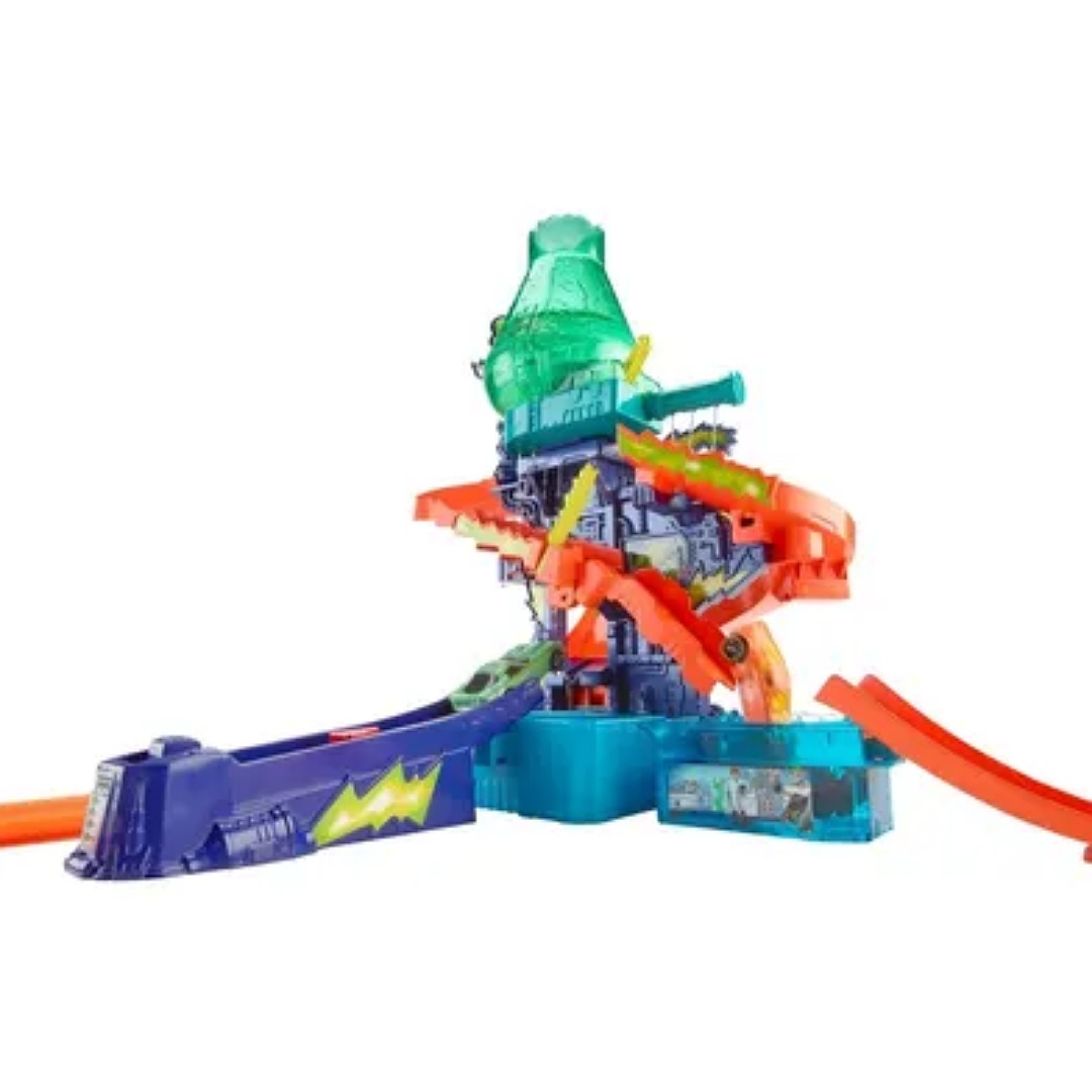 Pista De Juguete Hot Wheels Shifters Laboratorio Científico