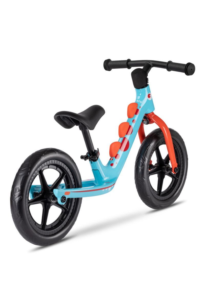 Bicicleta Balance Micro sin pedales Balance Bike Dino Azul.