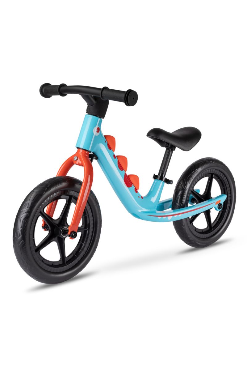 Bicicleta Balance Micro sin pedales Balance Bike Dino Azul.