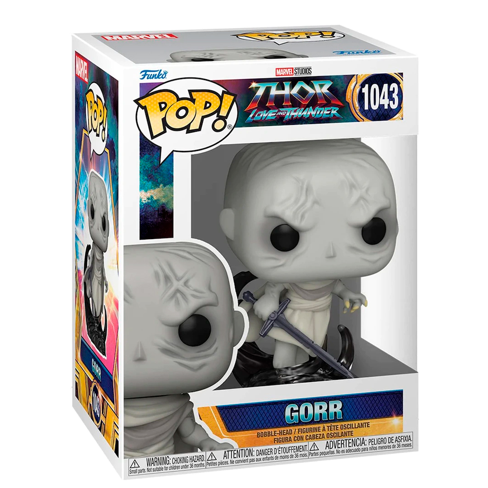 Funko Pop Gorr #1043 Thor Love And Thunder Marvel Figura Original