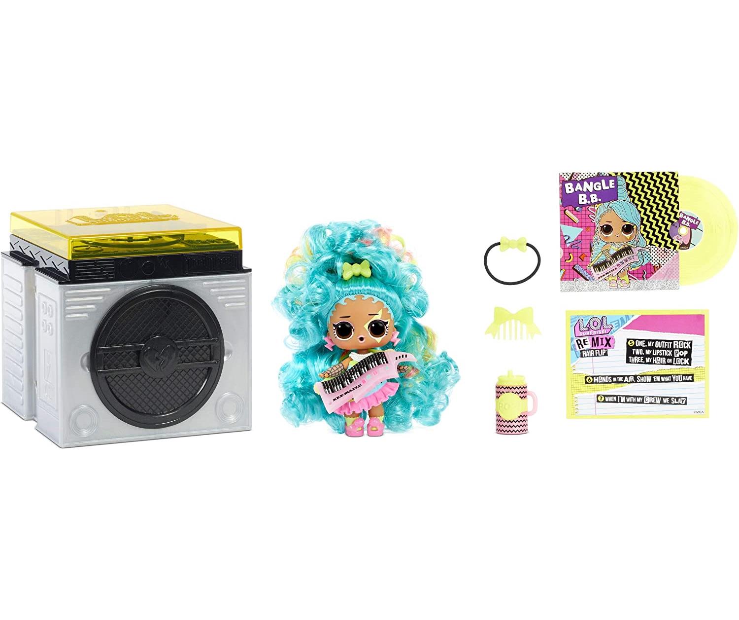 Muñeca Lol Surprise Remix Hair Style Flip Con 15 Sorpresas