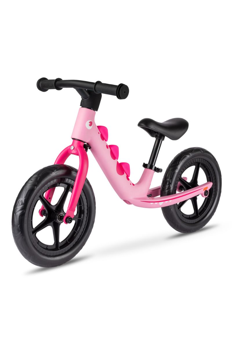 Bicicleta Balance Micro sin pedales Balance Bike Dino Rosa