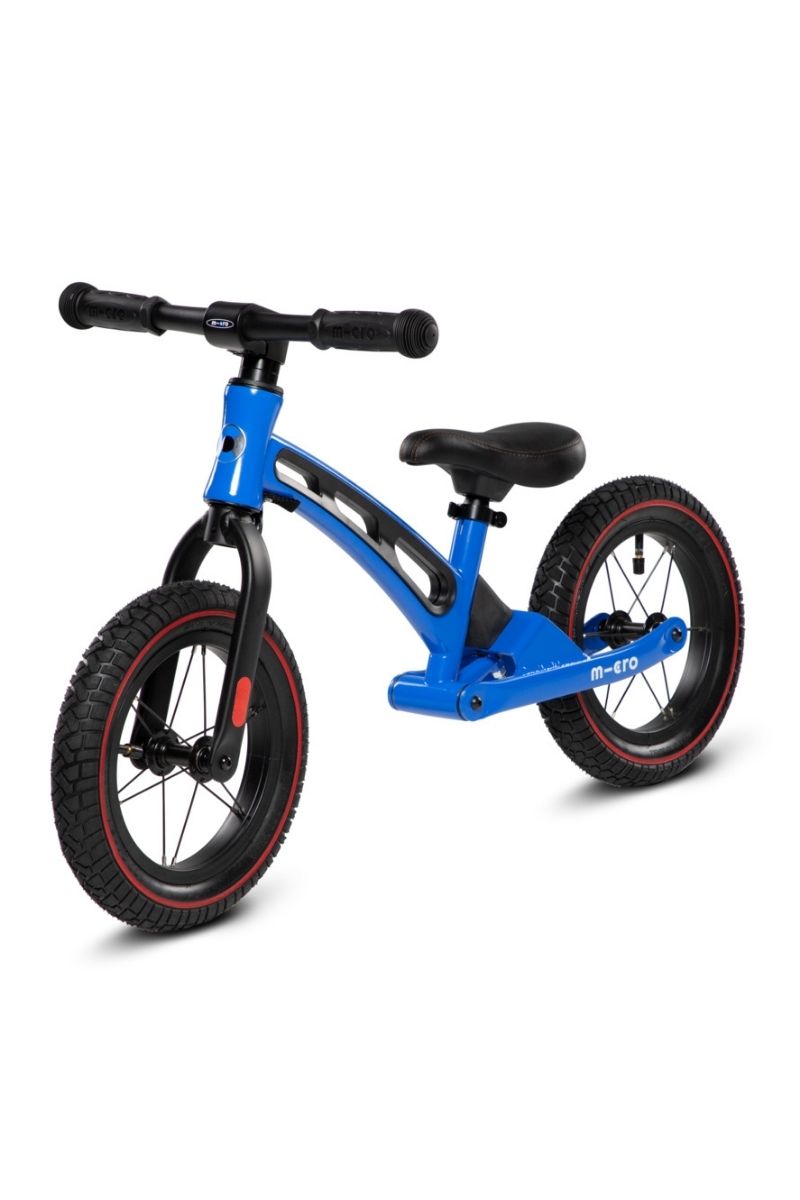 Bicicleta Balance Micro sin pedales Balance Bike Deluxe Azul.