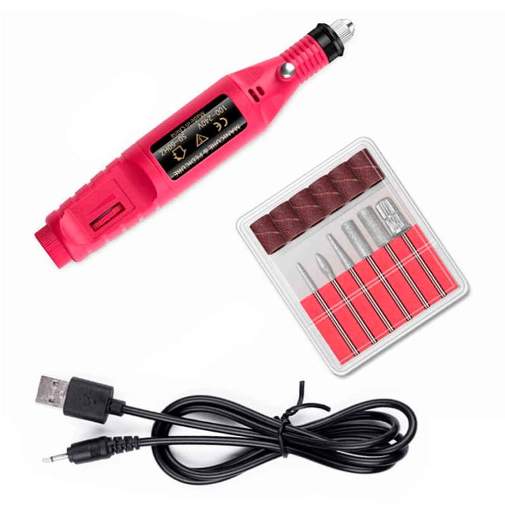 Uñas Gelish Esmaltes Lampara LED Arte Decorativo Para Uñas Manciura Set Decorativo 67 Piezas