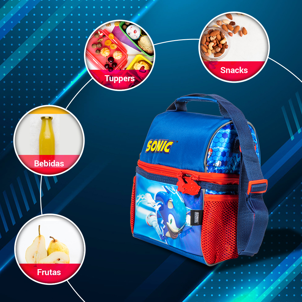 Kit Escolar Sonic 3 En 1 Edit Primaria Colección Speed Force