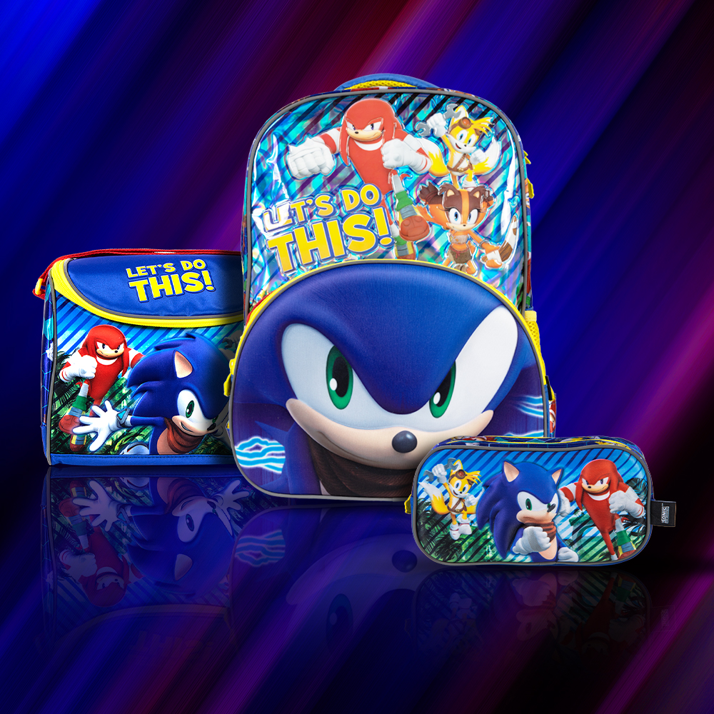 Kit Escolar Sonic 3 En 1 Primaria Colección Let's Do This
