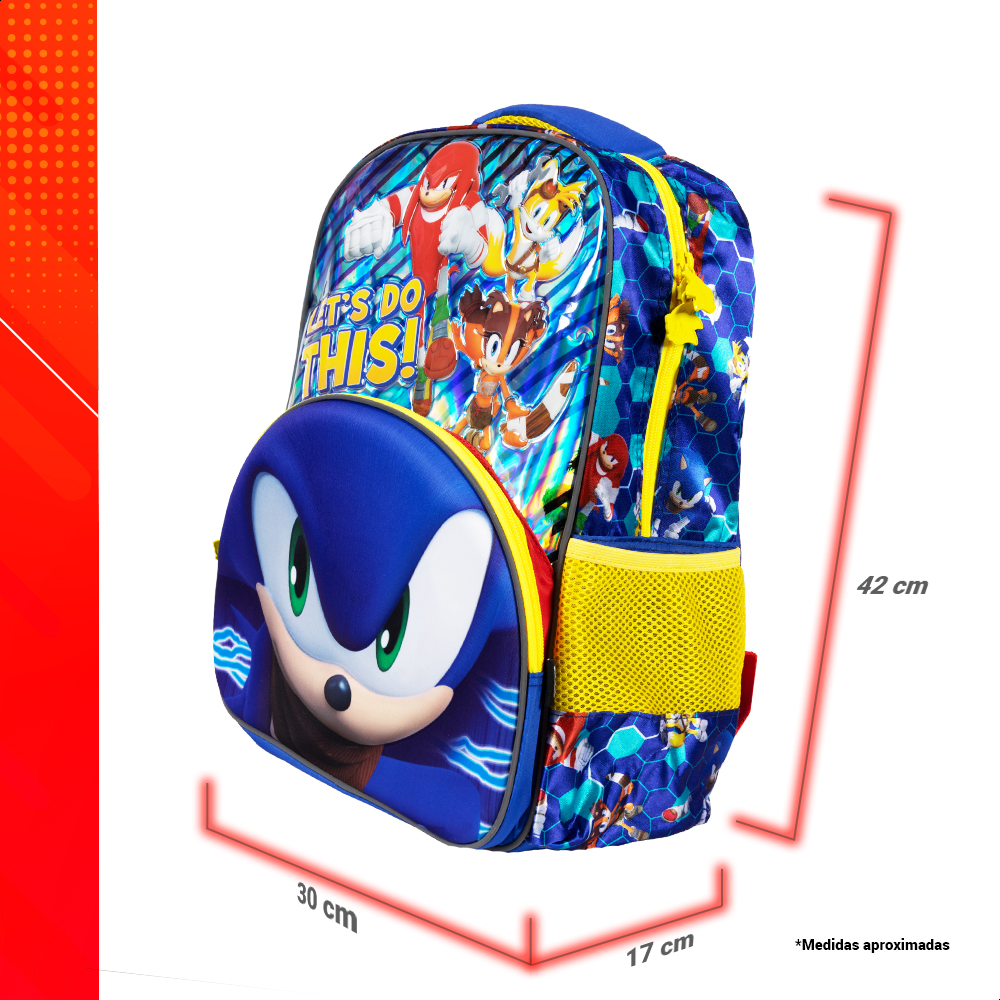 Kit Escolar Sonic 3 En 1 Primaria Colección Let's Do This
