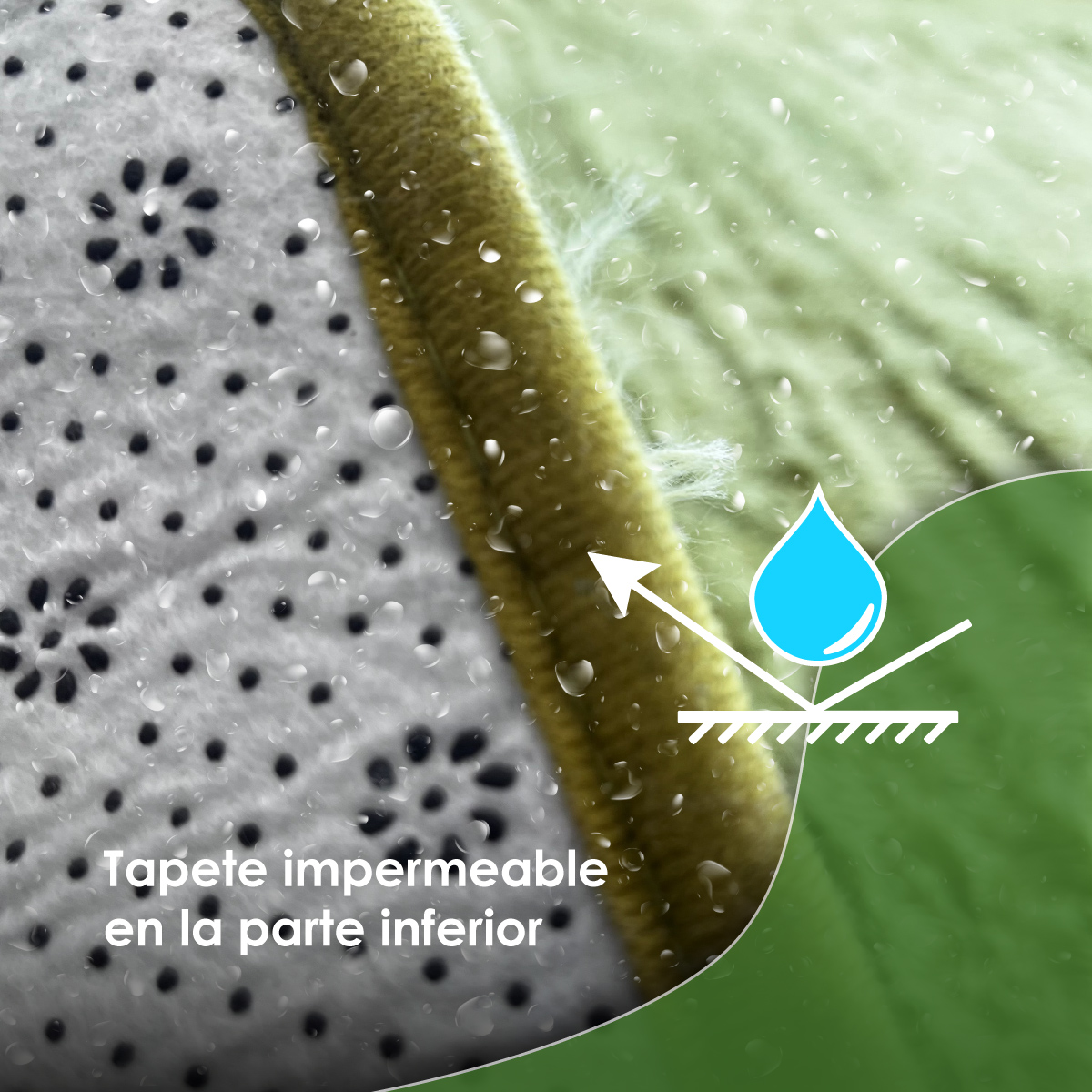 Tapete Sala Tipo Shag 200x160cm Pelo Largo Suave Verde