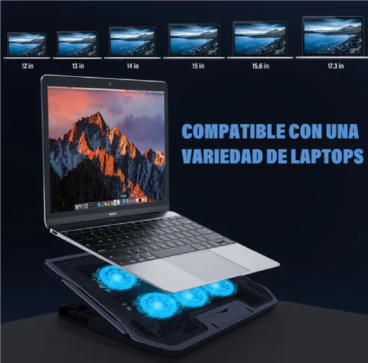 Base De Refrigeración Para Computadora Portátil