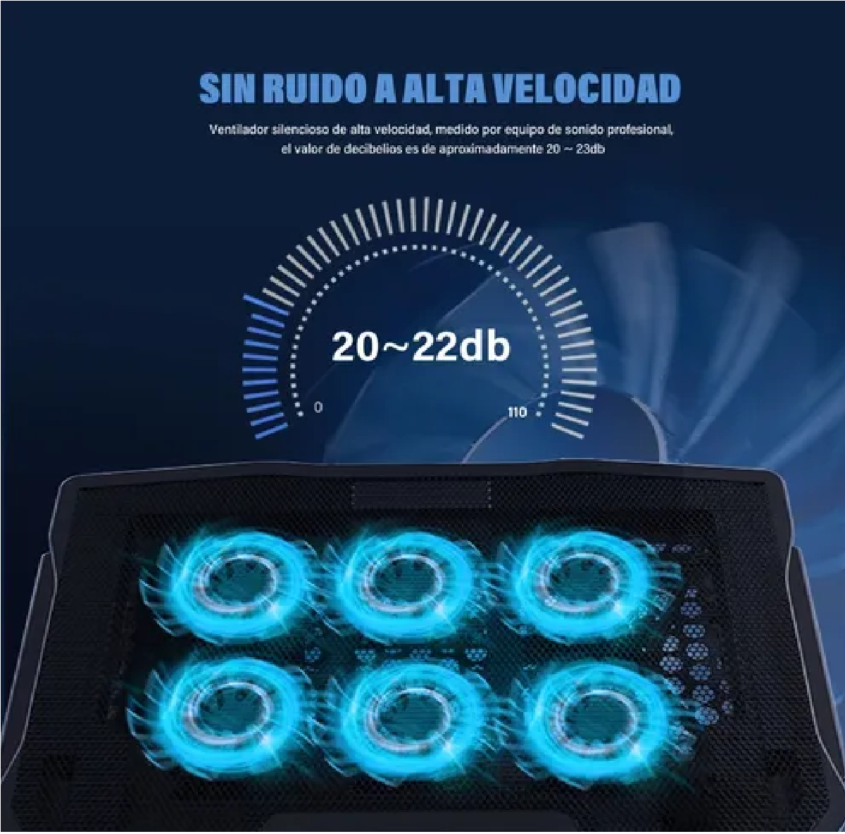 Base De Refrigeración Para Computadora Portátil