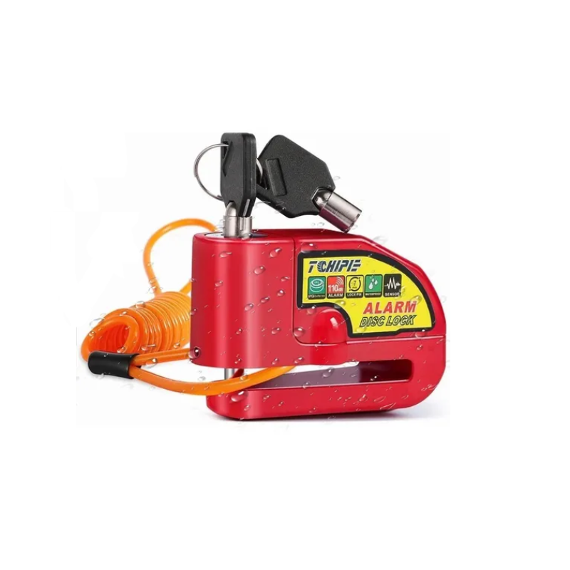 Candado Disco Alarma De Seguridad Moto Accesorios 110db