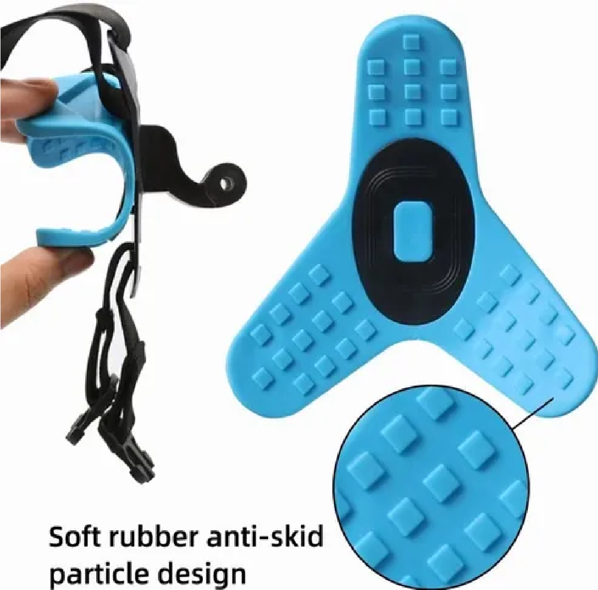 Montura De Casco Gopro Hero 9 /8/7/6/5/4/3 Para Moto Azul