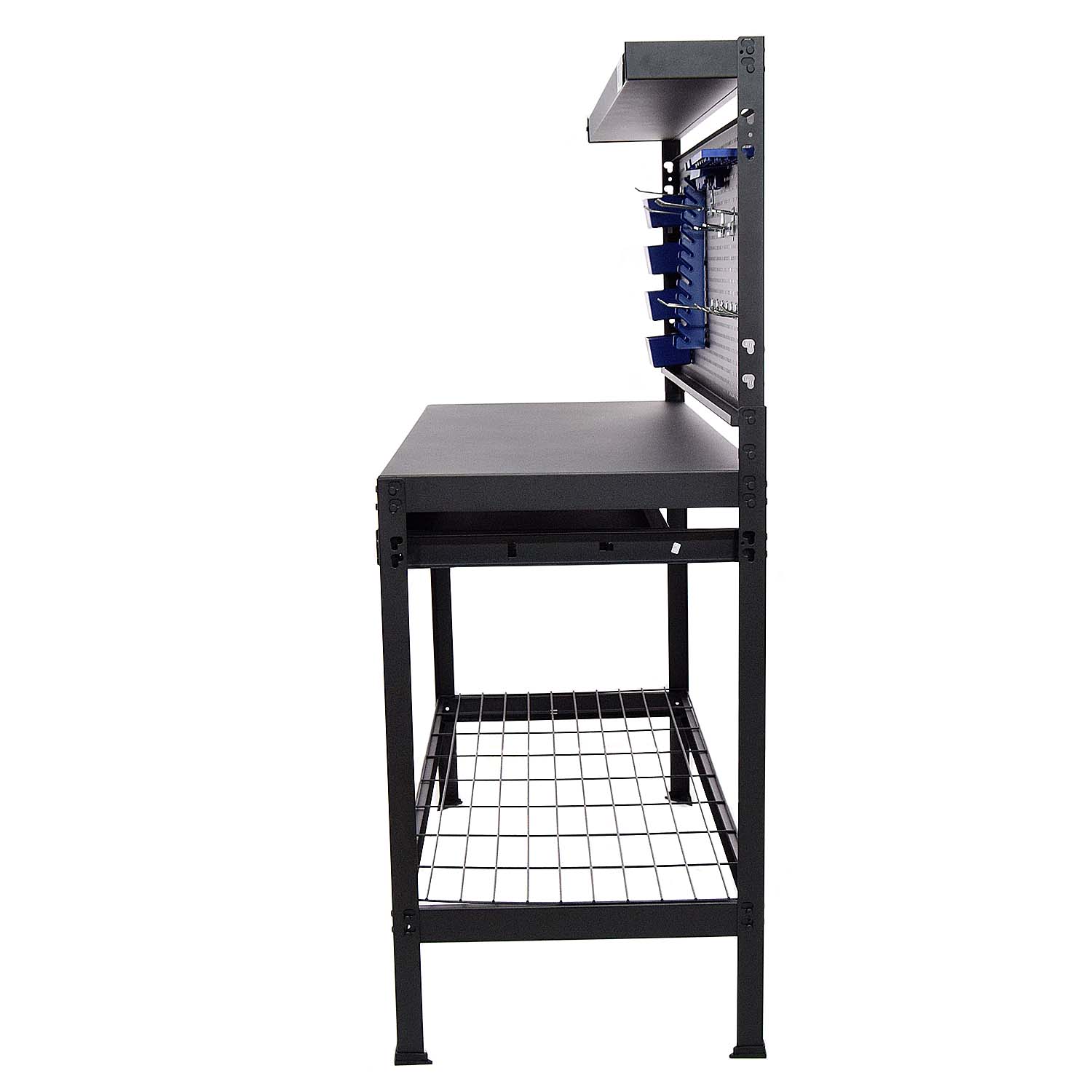 Knova Mesa de Trabajo para Taller Metálica c/ dimensiones1220 x 560 x 1500 mm c/Cajón