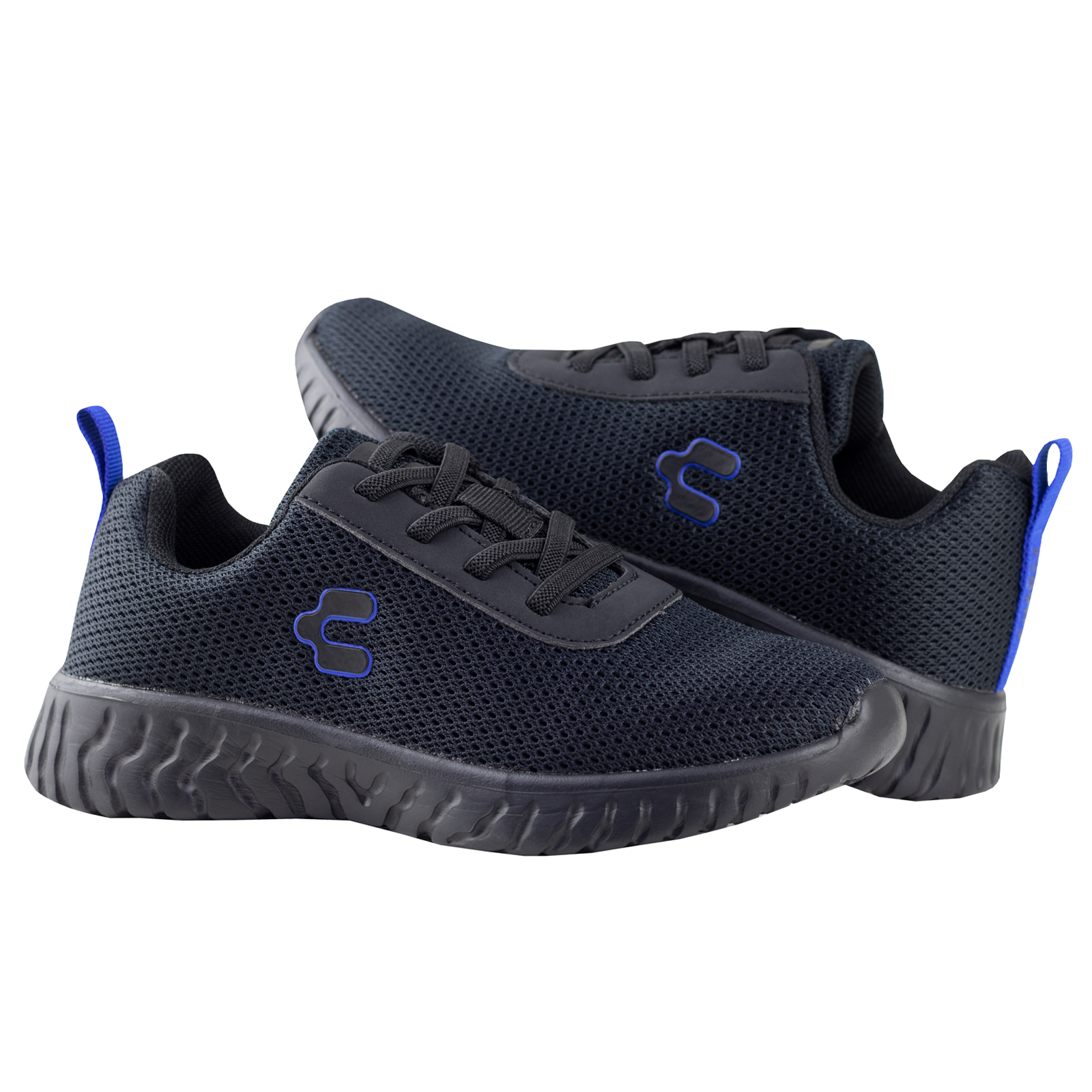 Tenis Charly Kids Urbanos Para Niños 1098314 Negro Moderno