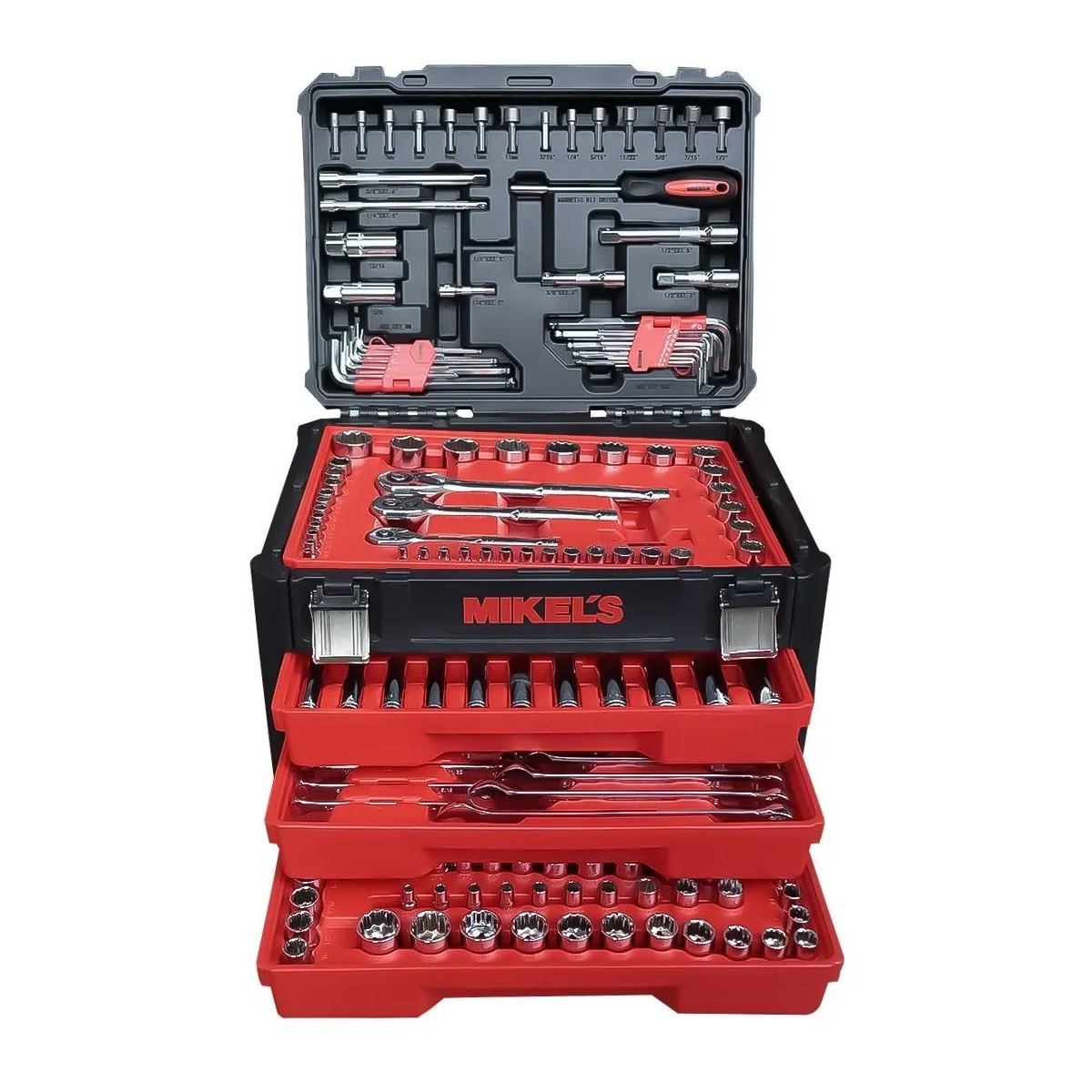 Juego De Herramientas Automotriz 239 Piezas Mikels + Caja