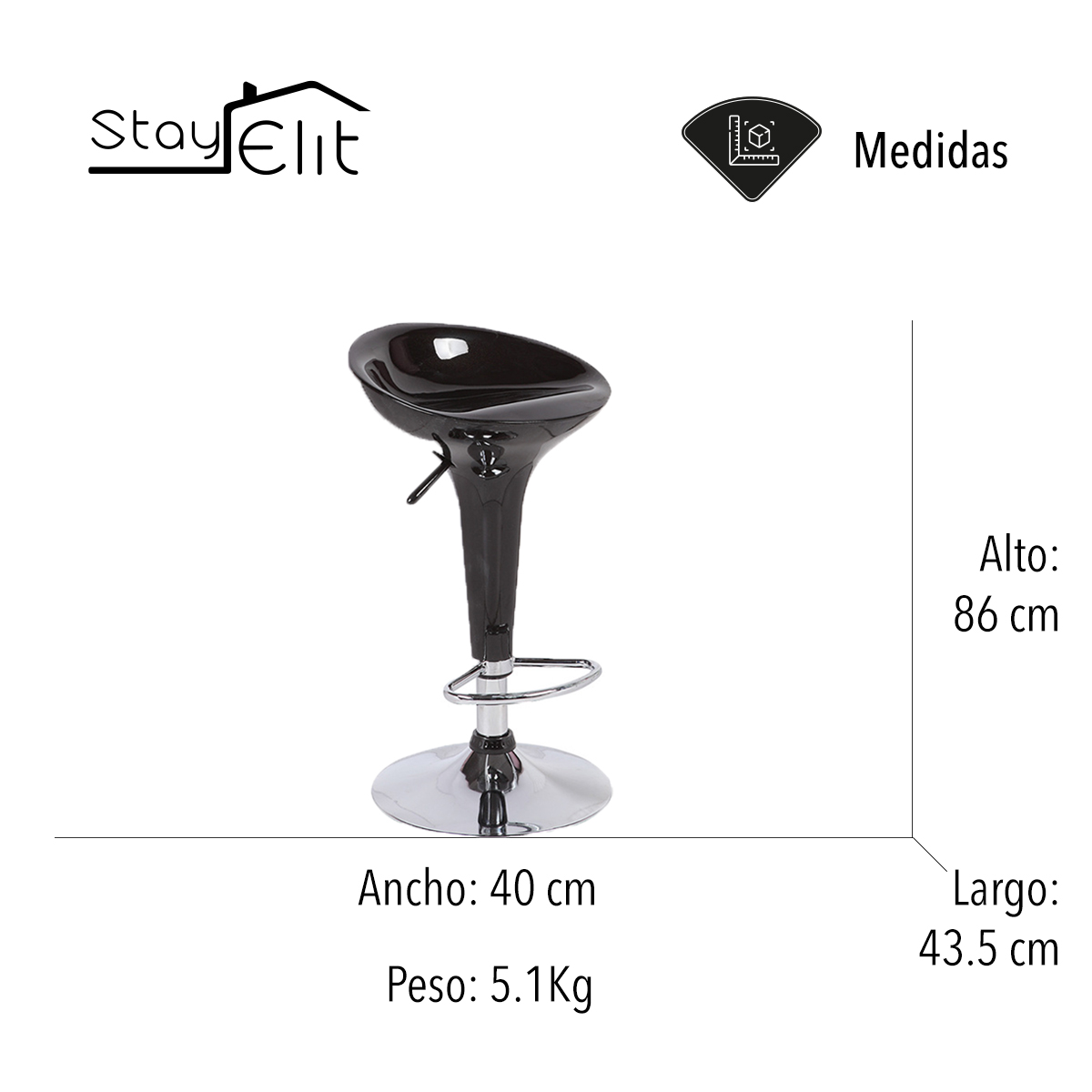 Taburetes de bar (2 unidades) altura regulable piel sintética barra giratoria( taburetes, sillas de comedor, desayunador)