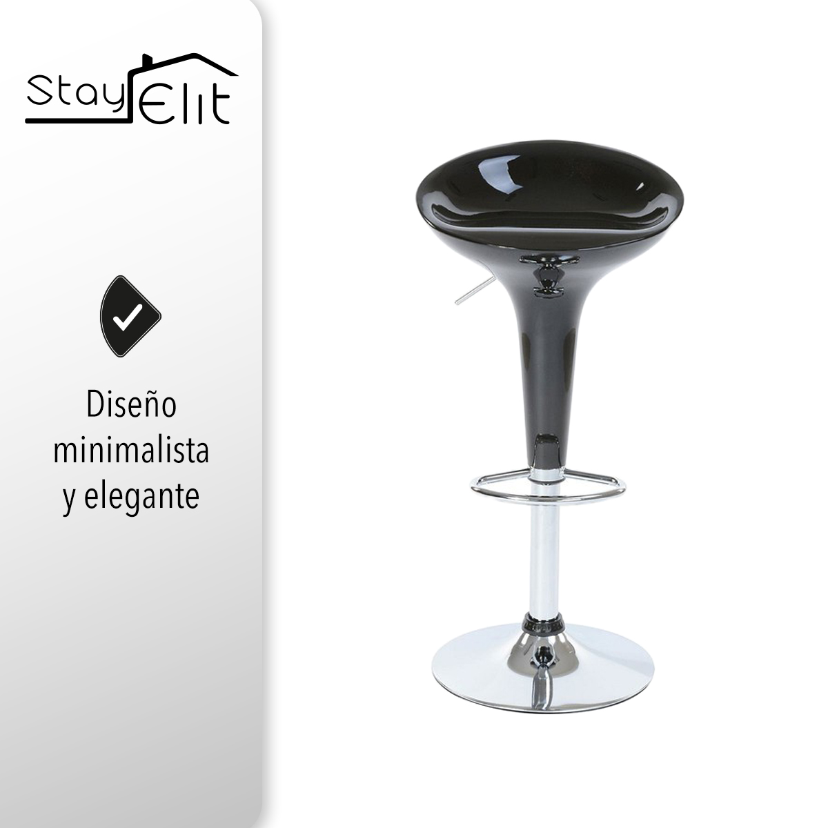 Taburetes de bar (2 unidades) altura regulable piel sintética barra giratoria( taburetes, sillas de comedor, desayunador)