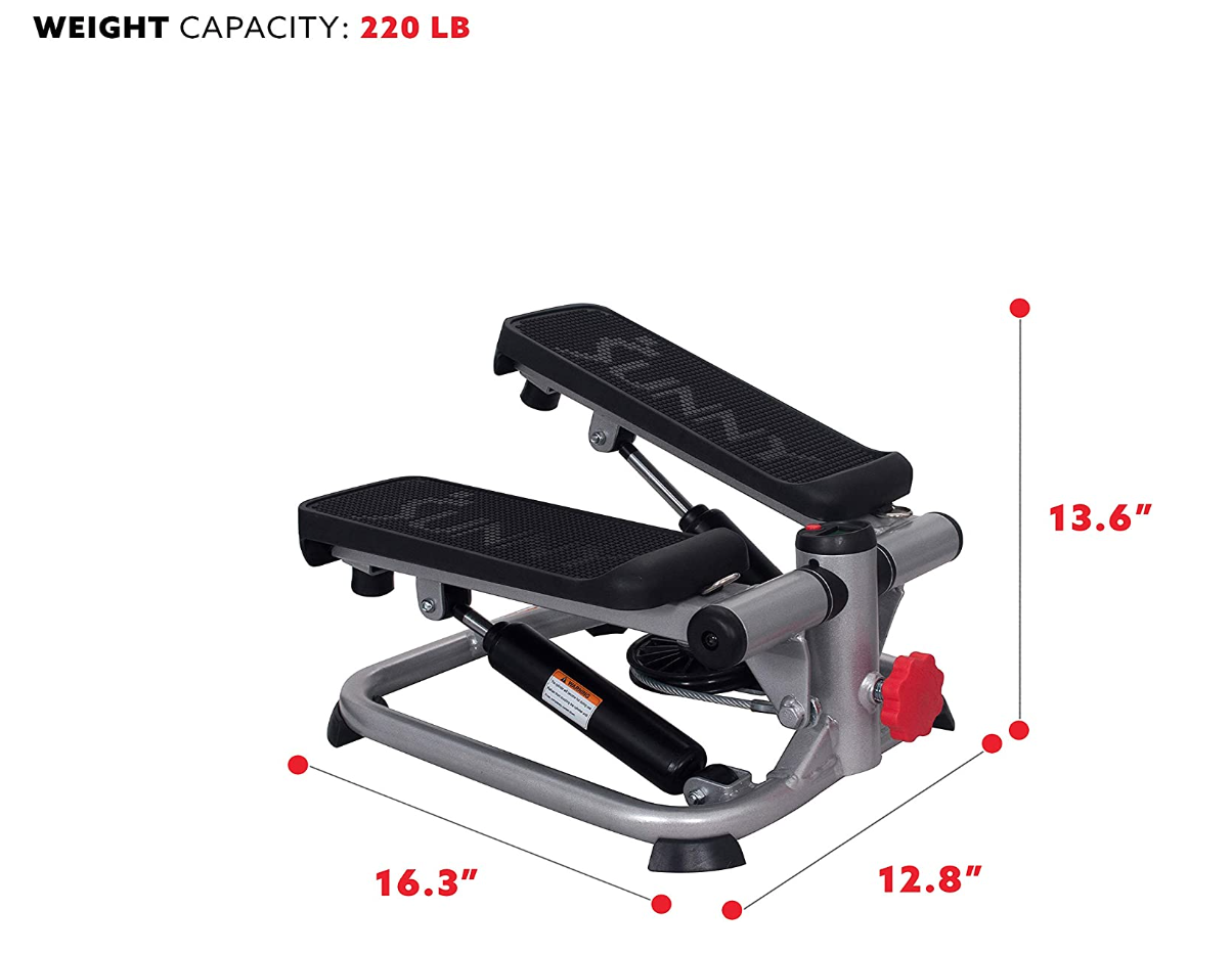 Equipo de Ejercicios para escaleras con Bandas de Resistencia Sunny Health & Fitness 