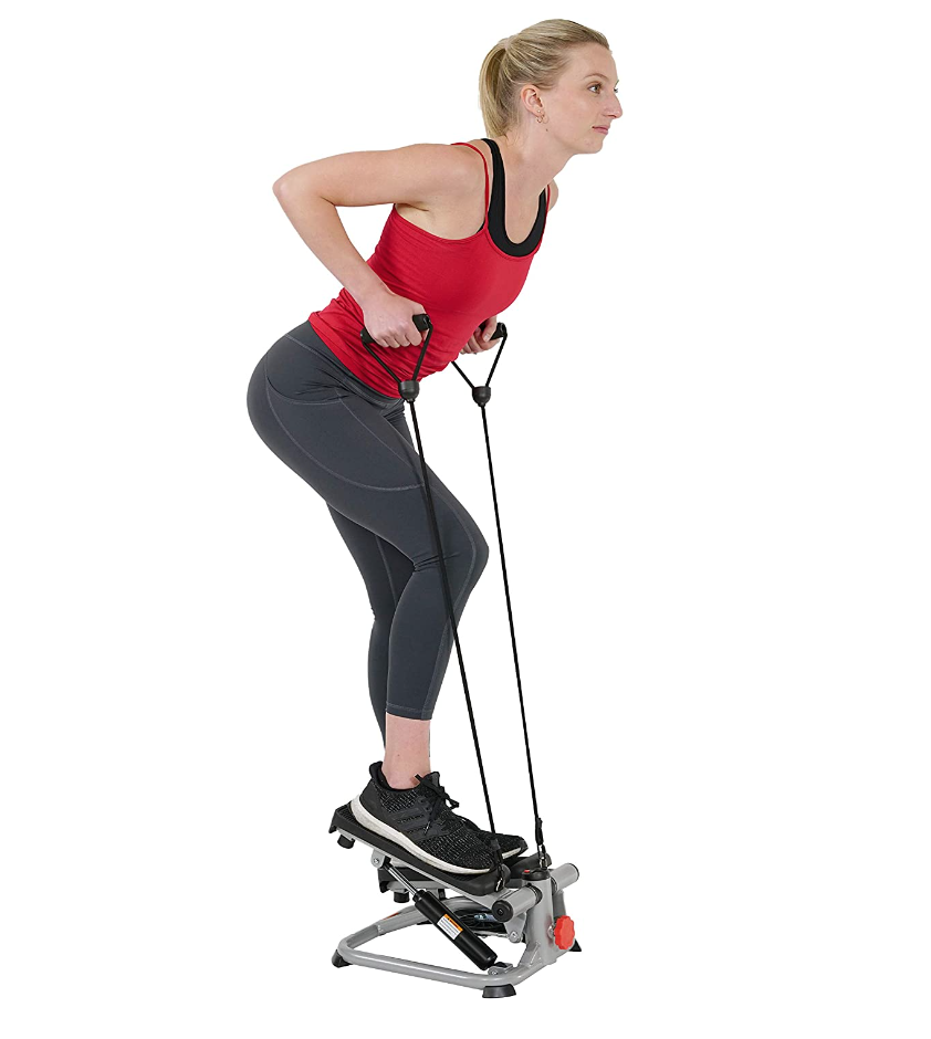 Equipo de Ejercicios para escaleras con Bandas de Resistencia Sunny Health & Fitness 