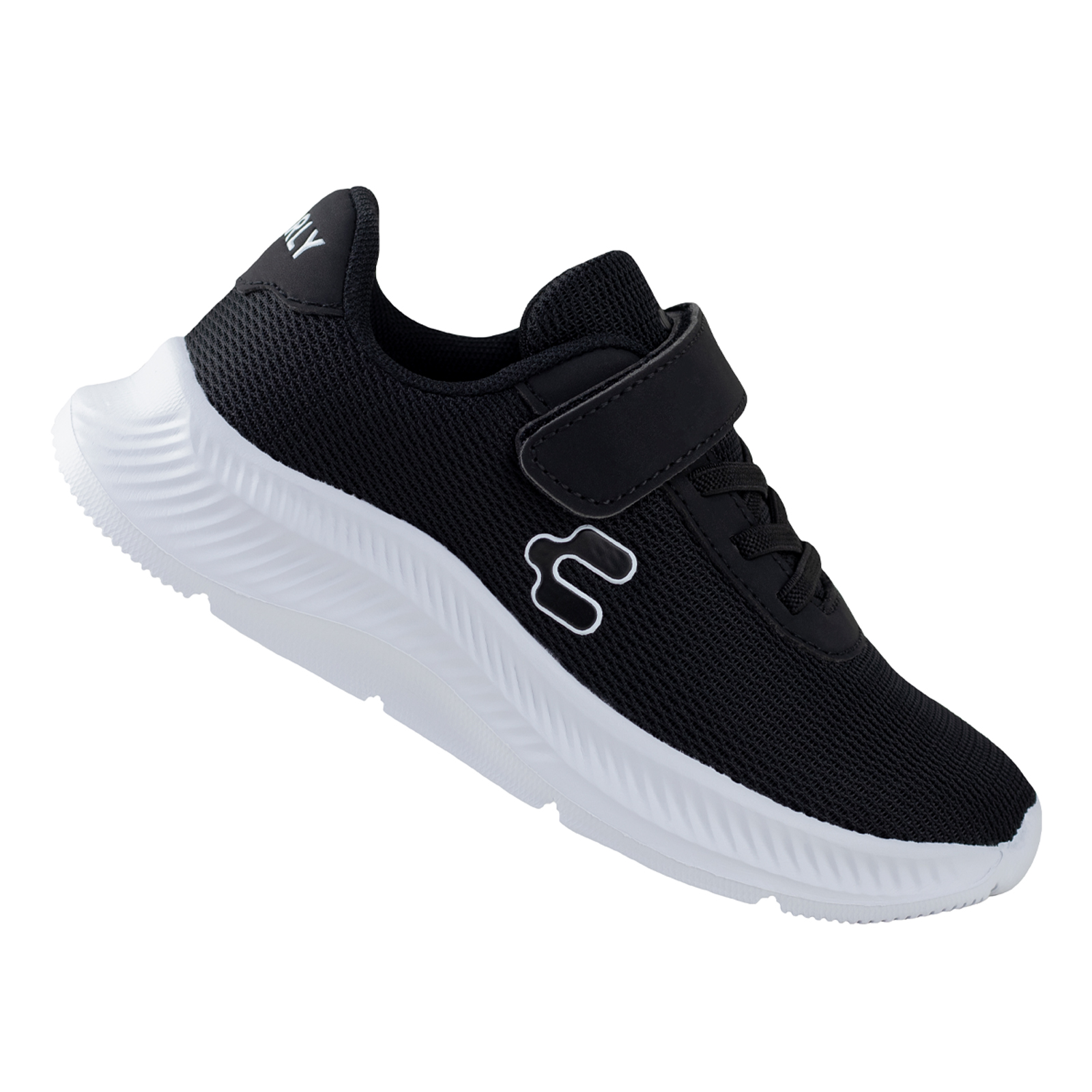 Tenis Charly Kids Urbanos Para Niños 1098321 Negro Originales