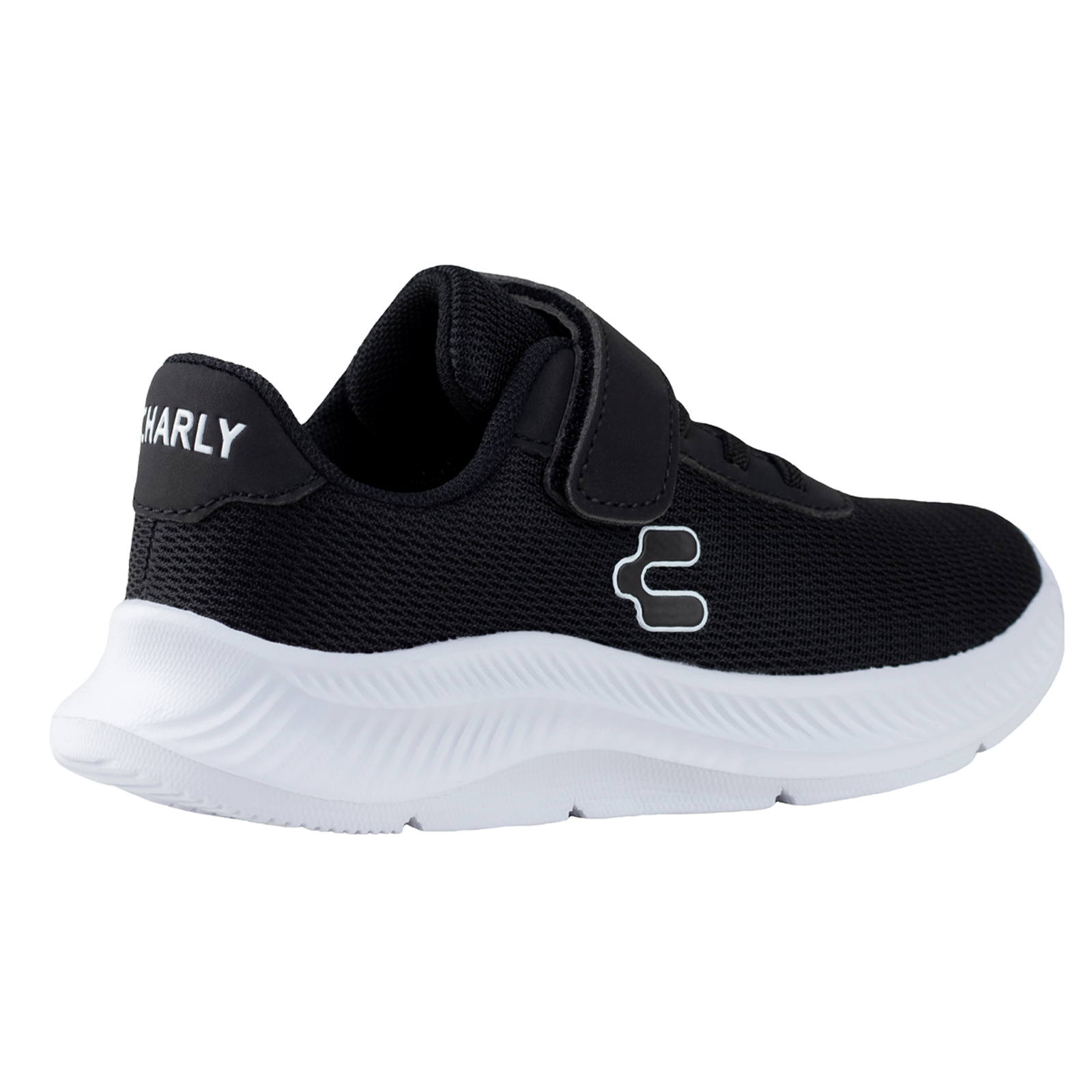 Tenis Charly Kids Urbanos Para Niños 1098321 Negro Originales