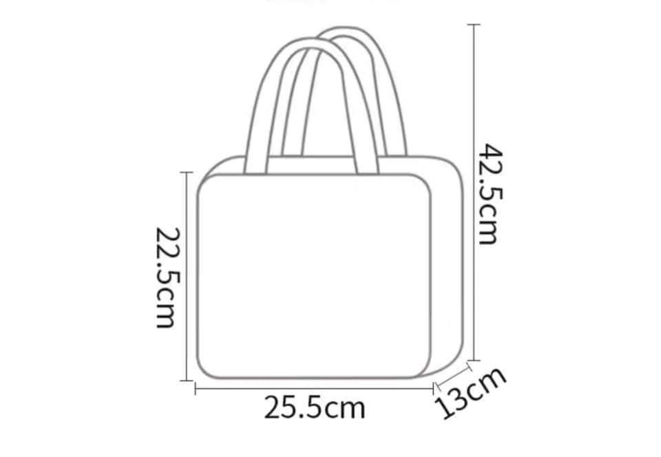 Lonchera kawaii rosa de conejo, con interior de aluminio