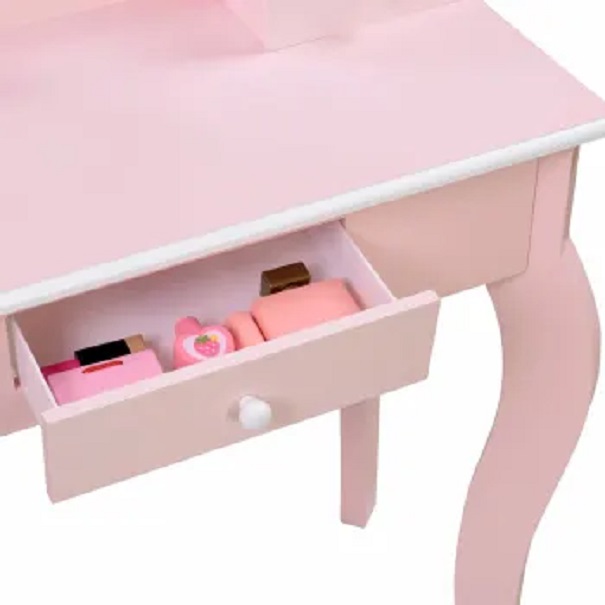 Tocador Infantil Rosa
