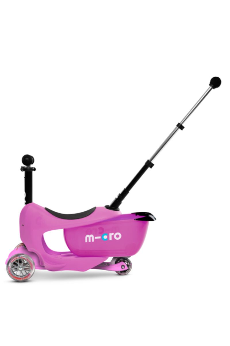 Scooter 3 en 1 Mini2go Deluxe Plus PINK.