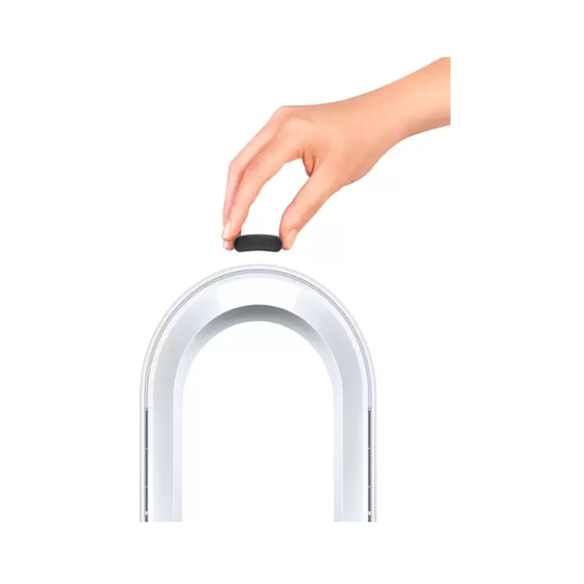 Purificador con Pantalla LCD 2 en 1 Purifica y Ventila Dyson