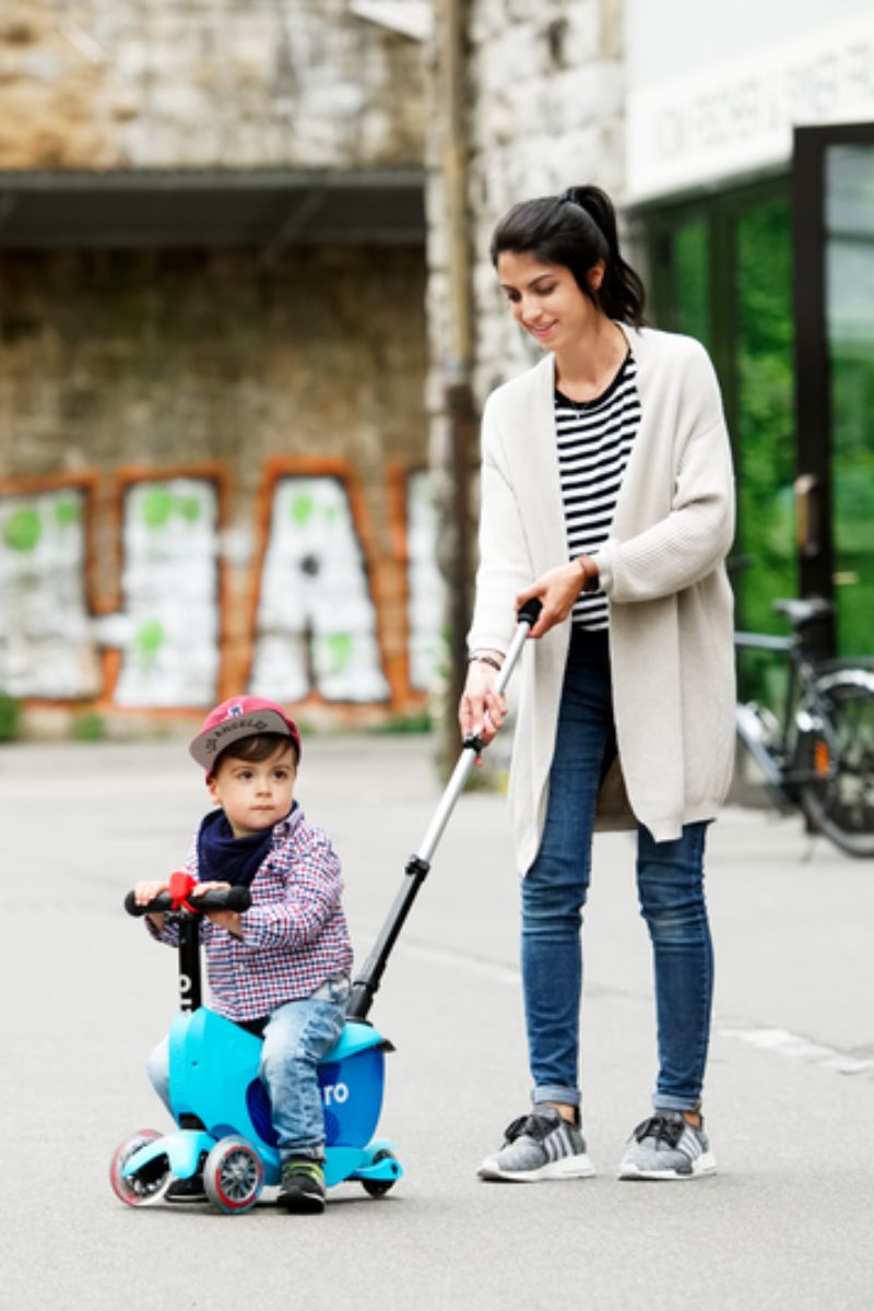 Scooter 3 en 1 Mini2go Deluxe Plus BLUE