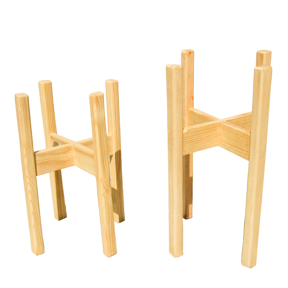 Base de Madera para Macetas All Garden MX Modelo Mediano 55*