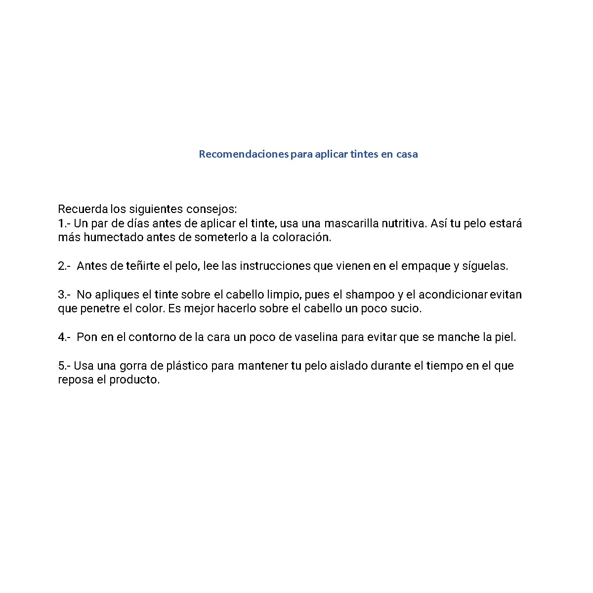 Permanente Color tech 6.26